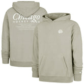 Chicago Blackhawks '47 Foundation Pullover Hoodie - Gray Hoodies