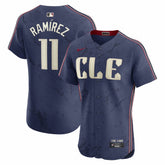 José Ramírez Cleveland Guardians City Connect Elite Jersey Navy
