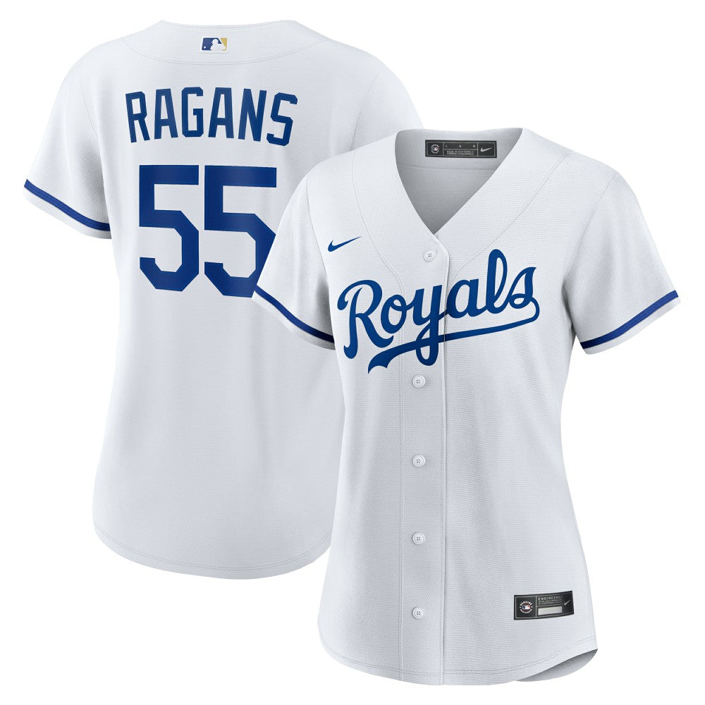 Cole Ragans Kansas City Royals Women's Home Replica Jersey White