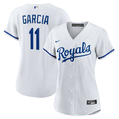 Maikel Garcia Kansas City Royals Women's Home Replica Jersey White