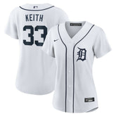Colt Keith Detroit Tigers Women's Home Replica Jersey White
