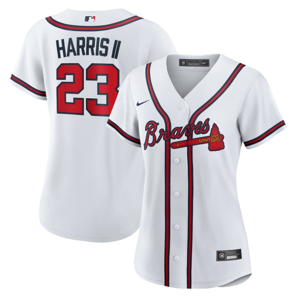 Michael Harris II Atlanta Braves Women's Home Replica Jersey White
