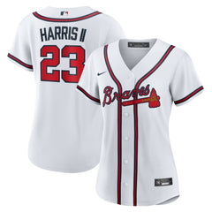 Michael Harris II Atlanta Braves Women's Home Replica Jersey White