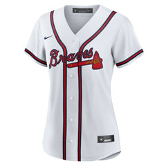 Spencer Strider Atlanta Braves Women's Home Replica Jersey White