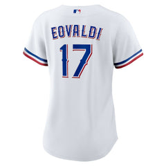 Nathan Eovaldi Texas Rangers Women's Home Replica Jersey White