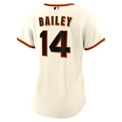 Patrick Bailey San Francisco Giants Women's Home Replica Jersey Cream
