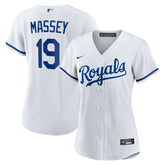 Michael Massey Kansas City Royals Women's Home Replica Jersey White