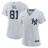 Luis Gil New York Yankees Women's Home Replica Jersey White