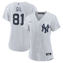 Luis Gil New York Yankees Women's Home Replica Jersey White
