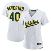 Luis Severino Athletics Women's Home Replica Jersey White