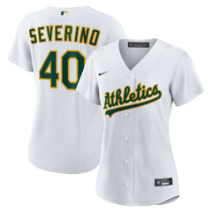 Luis Severino Athletics Women's Home Replica Jersey White