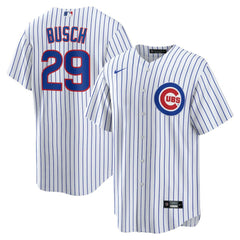 Michael Busch Chicago Cubs Home Replica Jersey White