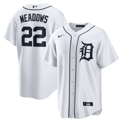 Parker Meadows Detroit Tigers Home Replica Jersey White