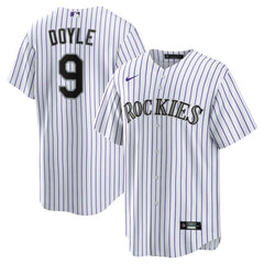 Brenton Doyle Colorado Rockies Home Replica Jersey White
