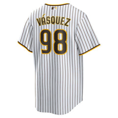 Randy Vasquez San Diego Padres Home Replica Jersey White