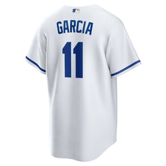 Maikel Garcia Kansas City Royals Home Replica Jersey White