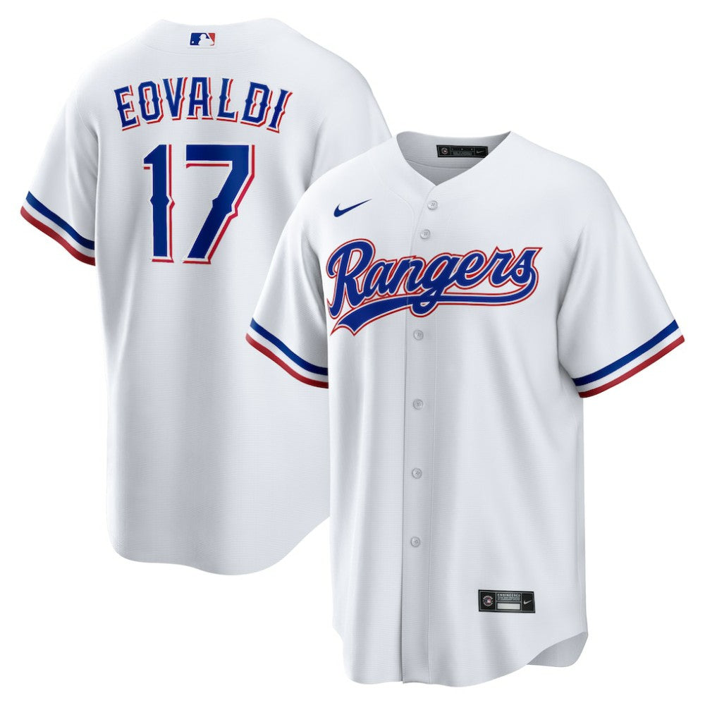 Nathan Eovaldi Texas Rangers Home Replica Player Jersey White