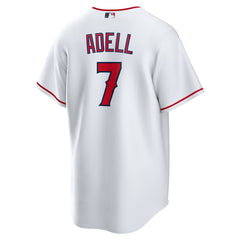 Jo Adell Los Angeles Angels Home Replica Jersey White