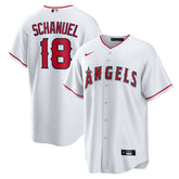 Nolan Schanuel Los Angeles Angels Home Replica Jersey White