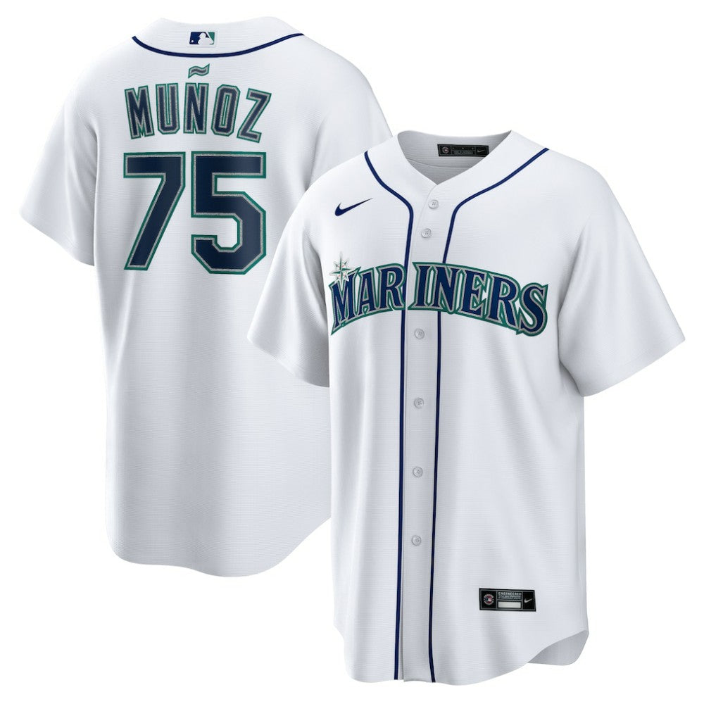 Andres Munoz Seattle Mariners Home Replica Jersey White