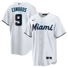 Xavier Edwards Miami Marlins Home Replica Jersey White