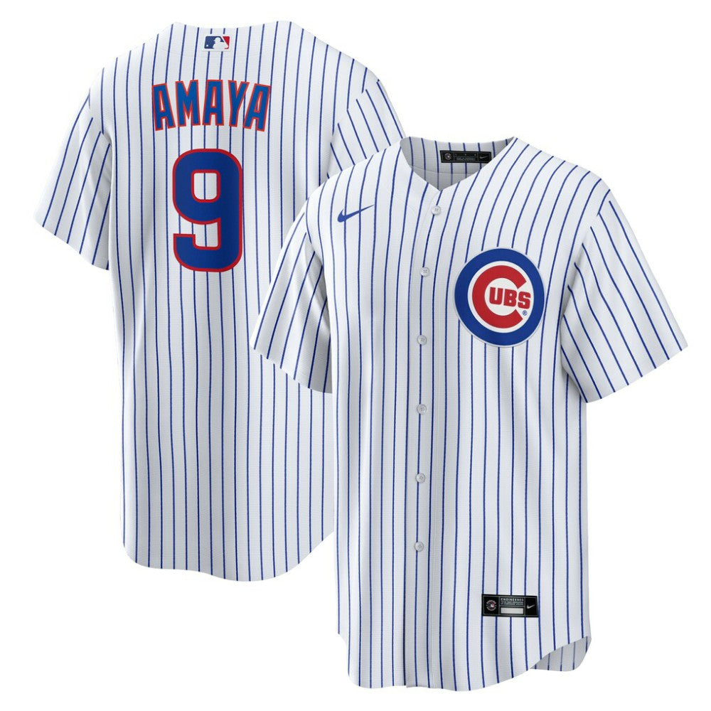 Miguel Amaya Chicago Cubs Home Replica Jersey White