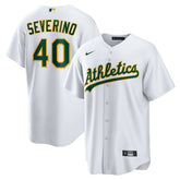 Luis Severino Athletics Home Replica Jersey White
