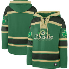 New Jersey Devils '47 St. Patrick's Day McLucky Superior Lacer Pullover Hoodie - Kelly Green Jerseys