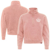 Orlando Magic Sportiqe Unisex Rock & Roll Collection Iggy Cropped Quarter-Zip Pullover - Coral shop