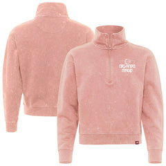 Orlando Magic Sportiqe Unisex Rock & Roll Collection Iggy Cropped Quarter-Zip Pullover - Coral shop
