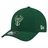 Milwaukee Bucks 9FORTY Stock M-Crown Adjustable Hat - Hunter Green shop