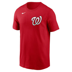 CJ Abrams Washington Nationals Fuse Name & Number T-Shirt Red