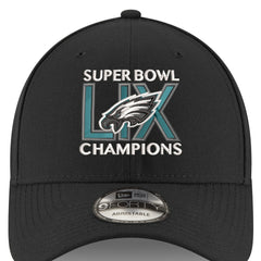 Philadelphia Eagles New Era Super Bowl LIX Champions 9FORTY Adjustable Hat - Black online