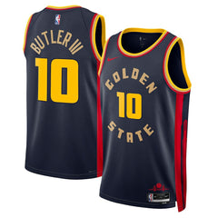 Jimmy Butler Golden State Warriors Unisex Swingman Jersey sale - City Editi- Navy outlet