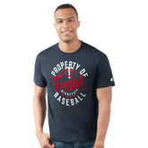 Minnesota Twins Starter Prime Time Property Of T-Shirt Navy