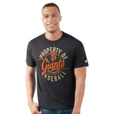 San Francisco Giants Starter Prime Time Property Of T-Shirt Black