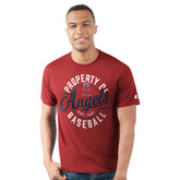 Los Angeles Angels Starter Prime Time Property Of T-Shirt Red