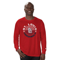 St. Louis Cardinals Starter Halftime Long Sleeve T-Shirt Red