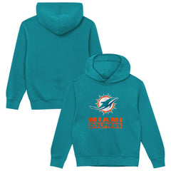 Miami Dolphins Outerstuff Preschool Back to Basics Hoodie - Aqua for sale
