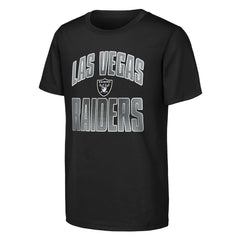 Las Vegas Raiders Outerstuff Youth Never Quit 2-Pack T-Shirt Set - Black cheap