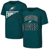 Philadelphia Eagles Outerstuff Youth Never Quit 2-Pack T-Shirt Set - Midnight Green online