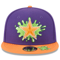 Dallas Cowboys New Era Youth Nickelodeon Slime 9FIFTY Snapback Hat - Purple/Orange sale