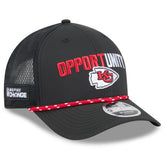 Kansas City Chiefs New Era 2025 Inspire Change 9FORTY M-Crown Adjustable Hat - Black sale
