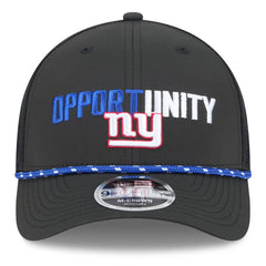 New York Giants New Era 2025 Inspire Change 9FORTY M-Crown Adjustable Hat - Black discount
