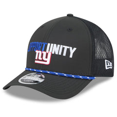 New York Giants New Era 2025 Inspire Change 9FORTY M-Crown Adjustable Hat - Black discount