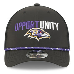 Baltimore Ravens New Era 2025 Inspire Change 9FORTY M-Crown Adjustable Hat - Black online