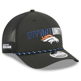 Denver Broncos New Era 2025 Inspire Change 9FORTY M-Crown Adjustable Hat - Black on sale
