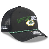 Green Bay Packers New Era 2025 Inspire Change 9FORTY M-Crown Adjustable Hat - Black outlet