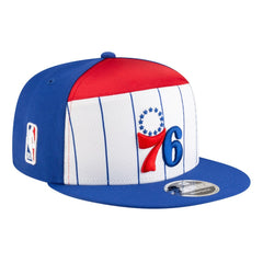 Philadelphia 76ers Youth 2025 NBA Tip Off Split Panel 9FIFTY Snapback Hat - White/Blue discount