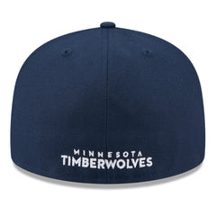 Minnesota Timberwolves 2025 NBA Tip Off Split Panel 59FIFTY Fitted Hat - White/Navy discount